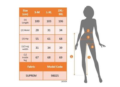 Kadın Desenli Süprem Pantolon
