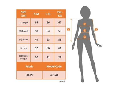 Kadın Kısa Kollu Tül Detaylı Taşlı Janjan Krep Bluz
