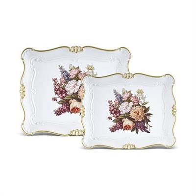 Karaca 2 li Buket Dikdörtgen Tepsi