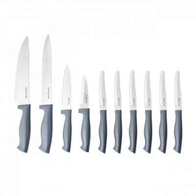 Karaca Apricot Strong 10 Parça Bıçak Seti Gri