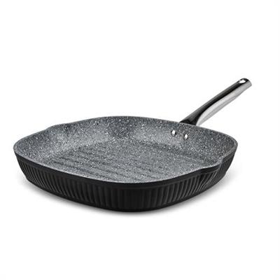 Karaca Biogranit Lopus Girll Tava 28 Cm Siyah