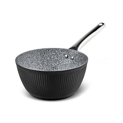 Karaca Biogranit Lopus Sütlük/Sosluk 18 Cm Siyah