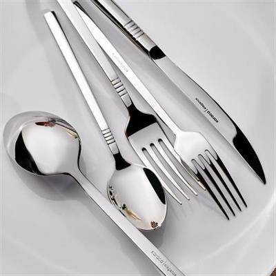 Karaca Elegance Nil V2 Platin 12 Kişilik 84 Parça Çatal Kaşık Bıçak Takımı
