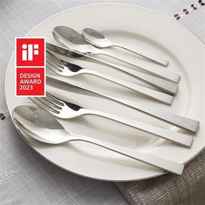 Karaca Everest Silver 84 Parça 12 Kişilik Kutulu Çatal Kaşık Bıçak Takımı