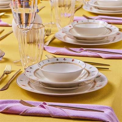 Karaca Floret 24 Parça 6 Kişilik Yemek Takımı