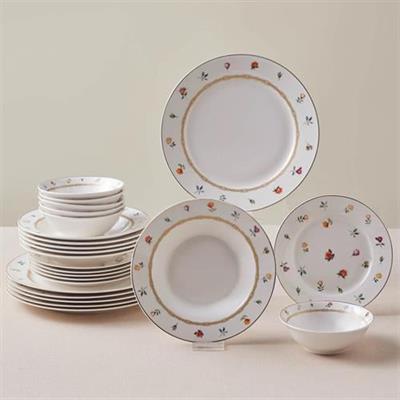 Karaca Floret 24 Parça 6 Kişilik Yemek Takımı