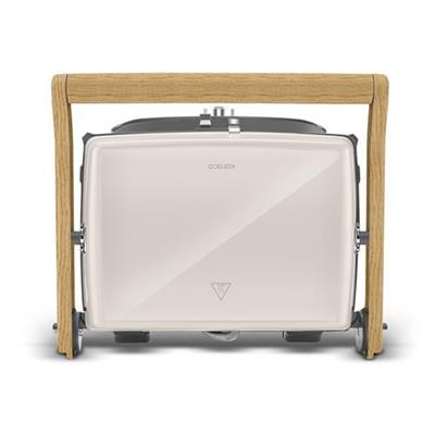 Karaca Gastro Grill Glass Premium 2400W Döküm Izgara Ve Tost Makinesi Wood Craft 6 Dilim Kapasiteli