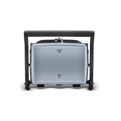 Karaca Gastro Grill Glass Premium 6 Dilim Kapasiteli Döküm Tost Ve Izgara Makinesi Ocean Wave 2400W