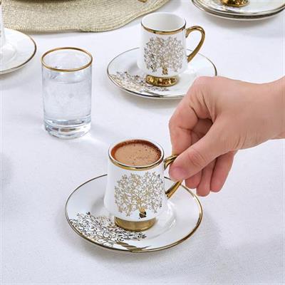Karaca Güz 6 Kişilik Kahve Fincanı 90 Ml