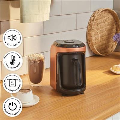 Karaca Hatır Hüps Aroma Sütlü Türk Kahve Makinesi Bronze