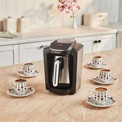 Karaca Hatır Neo Inox Çelik Cezveli Türk Kahve Makinesi