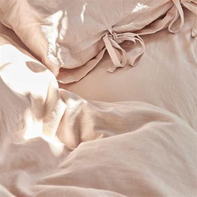 Karaca Home 4 Element %100 Pamuk Çift Kişilik Nevresim Takımı Su Toprak Blush