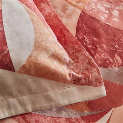 Karaca Home Alegria Saten Çift Kişilik Nevresim Takımı Terracota