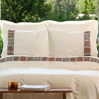 Karaca Home Fleur Multi Tek Kişilik Nakışlı %100 Pamuk Nevresim Takımı