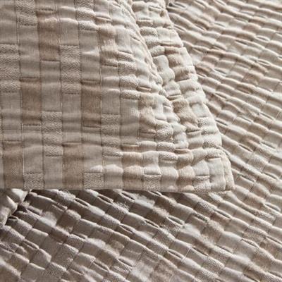 Karaca Home Loretta Çift Kişilik Yatak Örtüsü Bej