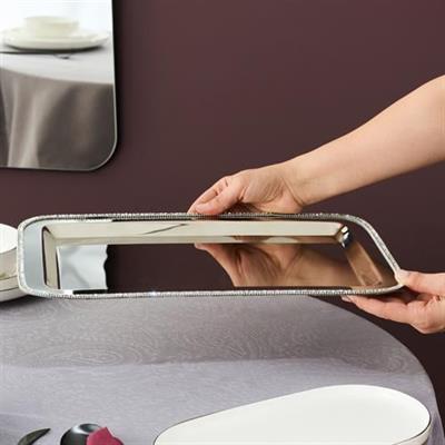 Karaca Home Majesty Dekoratif Tepsi Dikdörtgen 42X29,5 Cm