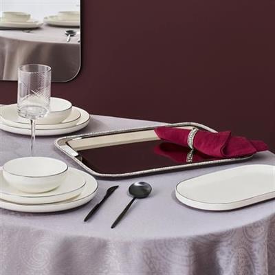 Karaca Home Majesty Dekoratif Tepsi Dikdörtgen 42X29,5 Cm