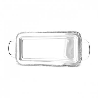 Karaca Home Majesty Dekoratif Tepsi Kulplu 45,75 X 17,75 Cm