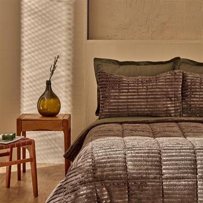 Karaca Home Monroe Çift Kişilik Pure Style Comfort Set Haki