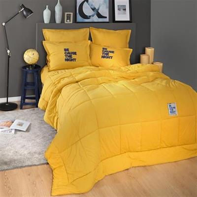Karaca Home Motto Cotton Comfort Tek Kişilik Uyku Seti Hardal
