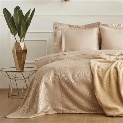 Karaca Home Nehir 14 Parça Çeyiz Seti Aile Banyo Seti Hediyeli Gold