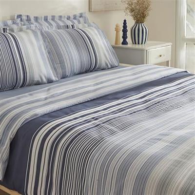 Karaca Home Nolan %100 Pamuk Çift Kişilik Nevresim Takımı Multicolor