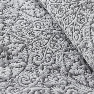 Karaca Home Oriental Çift Kişilik Yatak Örtüsü Set Antrasit