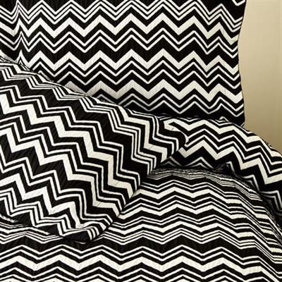 Karaca Home Wave Yatak Örtüsü Çift Kişilik Black