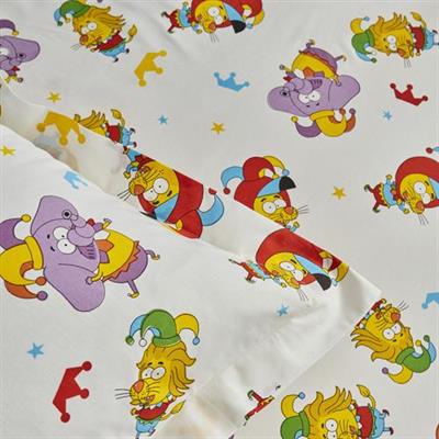 Karaca Home X Kral Şakir Circus Tek Kişilik Çarşaf Takımı