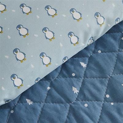Karaca Home Young Penguin Tek Kişilik Kapitoneli Nevresim Takımı