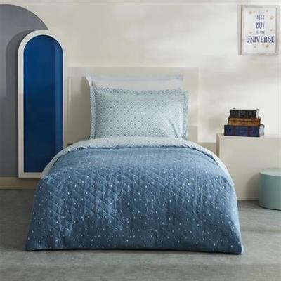 Karaca Home Young Penguin Tek Kişilik Kapitoneli Nevresim Takımı