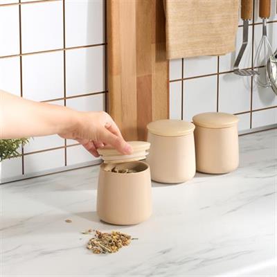 Karaca Lola 3 Lü Baharat Takımı Bej