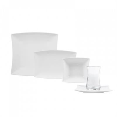 Karaca New Perfect White 26 Parça 6 Kişilik Kahvaltı Takımı