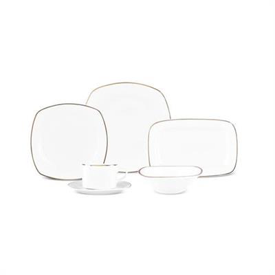 Karaca Padoca 26 Parça 6 Kişilik Kahvaltı Seti Yarım Kare Gold