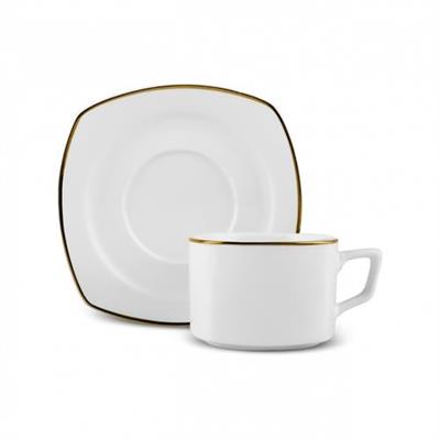 Karaca Padoca 26 Parça 6 Kişilik Kahvaltı Seti Yarım Kare Gold