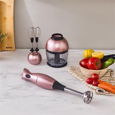 Karaca Pro- Midi Plus 3Lü Blender Set Rosegold 1000W