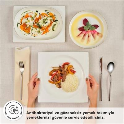 Karaca Red Carpet Collection Fine Pearl Extra Nish 62 Parça 12 Kişilik Yemek Takımı Gold