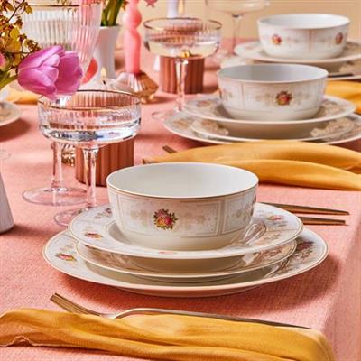 Karaca Reya 24 Parça 6 Kişilik Yemek Takımı