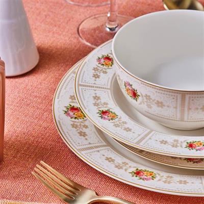 Karaca Reya 24 Parça 6 Kişilik Yemek Takımı