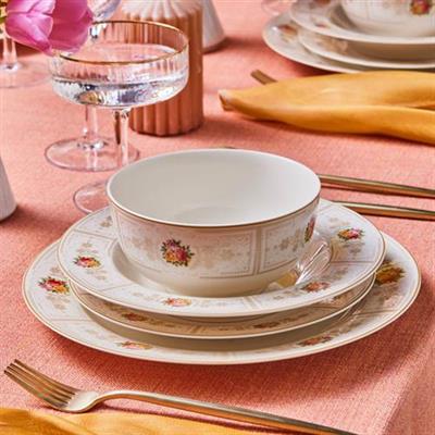 Karaca Reya 24 Parça 6 Kişilik Yemek Takımı