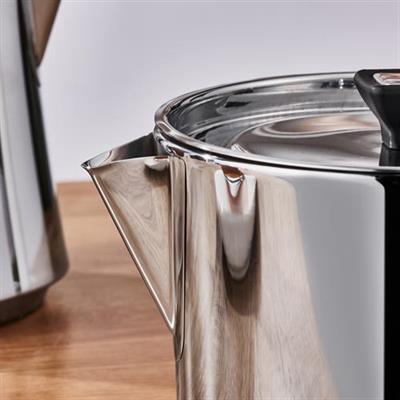 Karaca Sivuple Large Siyah Çaydanlık