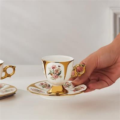 Karaca Söke 2 Kişilik Kahve Fincan Takımı 90 Ml