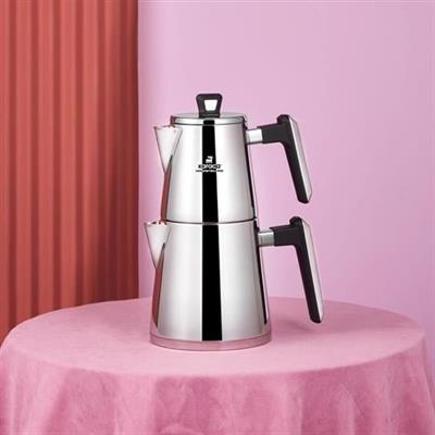 Karaca Space Powersteel Pro 316 Çelik Çaydanlık Takımı Medium