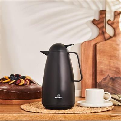 Karaca Stella Sızdırmaz Termos Siyah 1 L