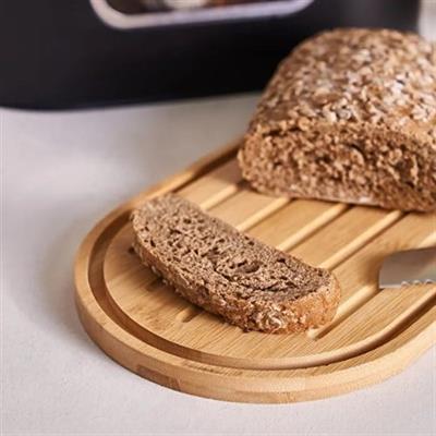 Karaca Stream 2İn1 Ekmek Kutusu/Kesme Tahtası Black