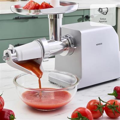 Karaca Sucuk - Sosis Ve İçli Aparatlı Kıyma Makinesi Inox