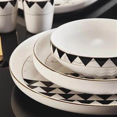 Karaca Tiranna 59 Parça 12 Kişilik Yemek Takımı