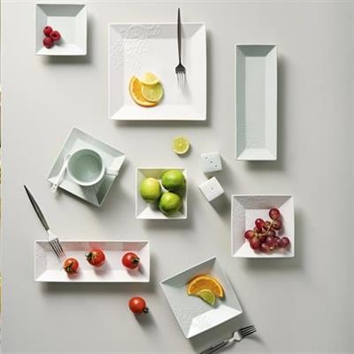 Karaca Trend Emboss Green 32 Parça 6 Kişilik Kahvaltı Takımı