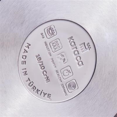 Karaca Tres İndüksiyon Tabanlı 3Lü Çaydanlık Takımı Gold