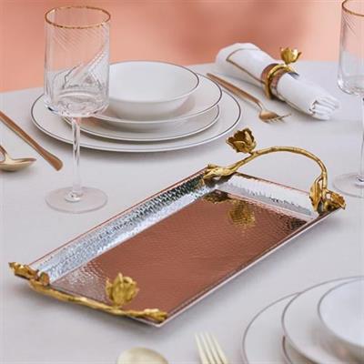 Karaca Tulip Dekoratif Tepsi 35,5X19 Cm